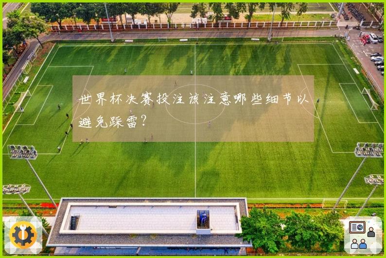 世界杯决赛投注该注意哪些细节以避免踩雷?